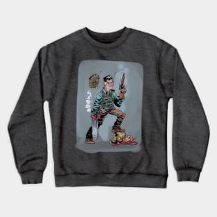 ash vs evil dead manga Crewneck Sweatshirt